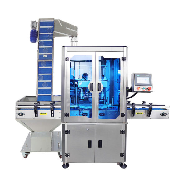 Alternative view of Rotary Double-Head Capping Machine